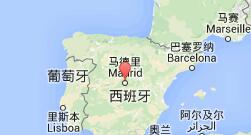 西班牙地图
